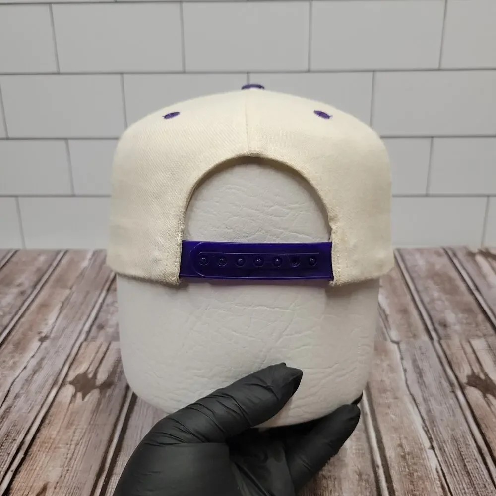 Vintage Logo Athletic Colorado Rockies Sharktooth Snapback Hat MLB 90s Taiwan